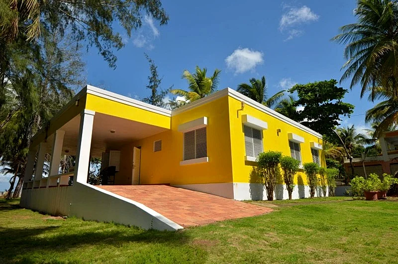 Beachfront Villa at Playa Fortuna in Luquillo