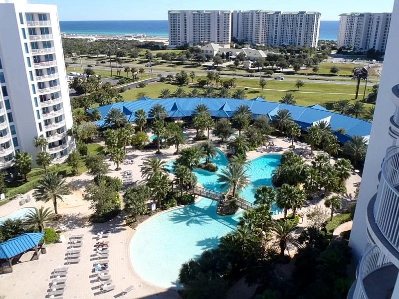 RENTING SPRING & SUMMER NOW - PALMS OF DESTIN  - 12TH FLOOR POOL SIDE CONDO W/GREAT VIEWS