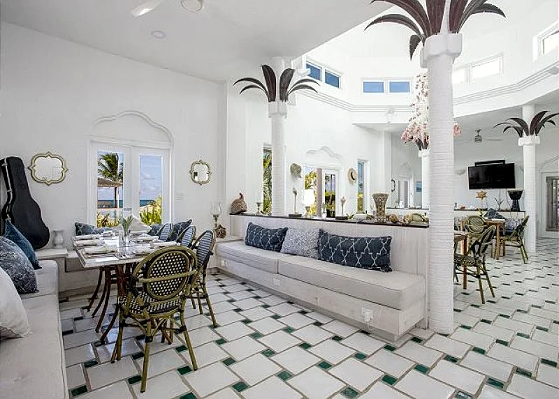 Impeccable Oceanfront Estate On Your Own 1200 Feet Of Private Pink Sand Beach