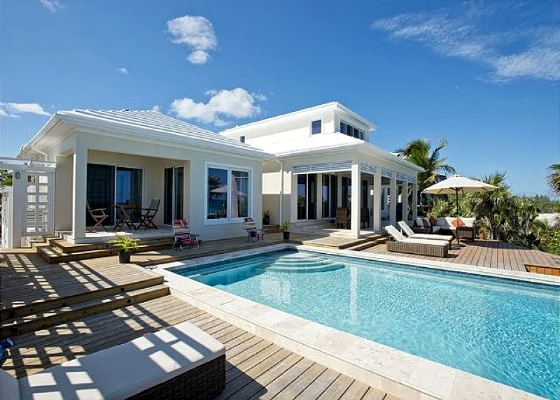 Brand New Beachfront Home w/Private Pool on Prestigious Banks Road Near Tippy