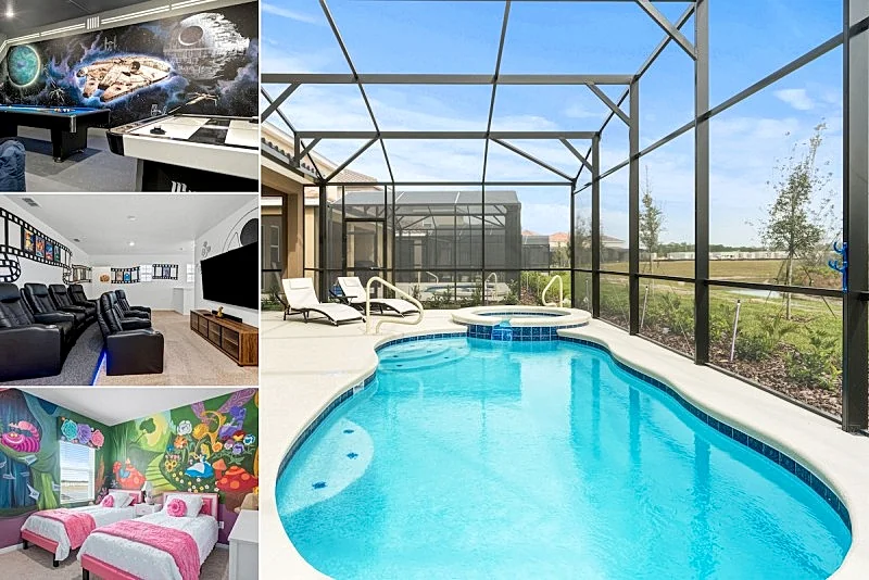 Paradise Found | Private Pool | Game Room | Themed Bedrooms