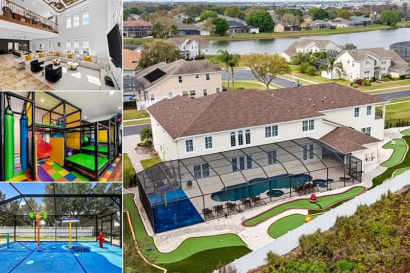 Mini Golf, Splash Pad, Indoor Playground, Movie Theatre & Summer Kitchen