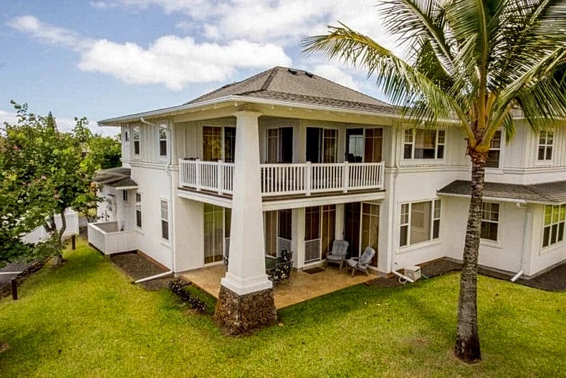 Beautiful Princeville 3 Bedroom Townhouse w/Shared Pool! AC!