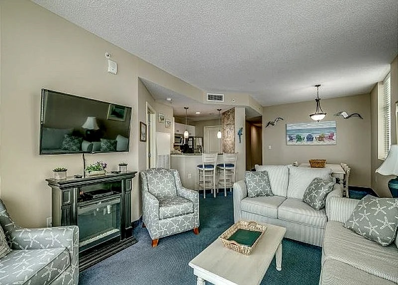 Oceanfront, corner end unit at a great resort + FREE DAILY ACTIVITIES! in North Myrtle Beach, South Carolina, United States — photo 5