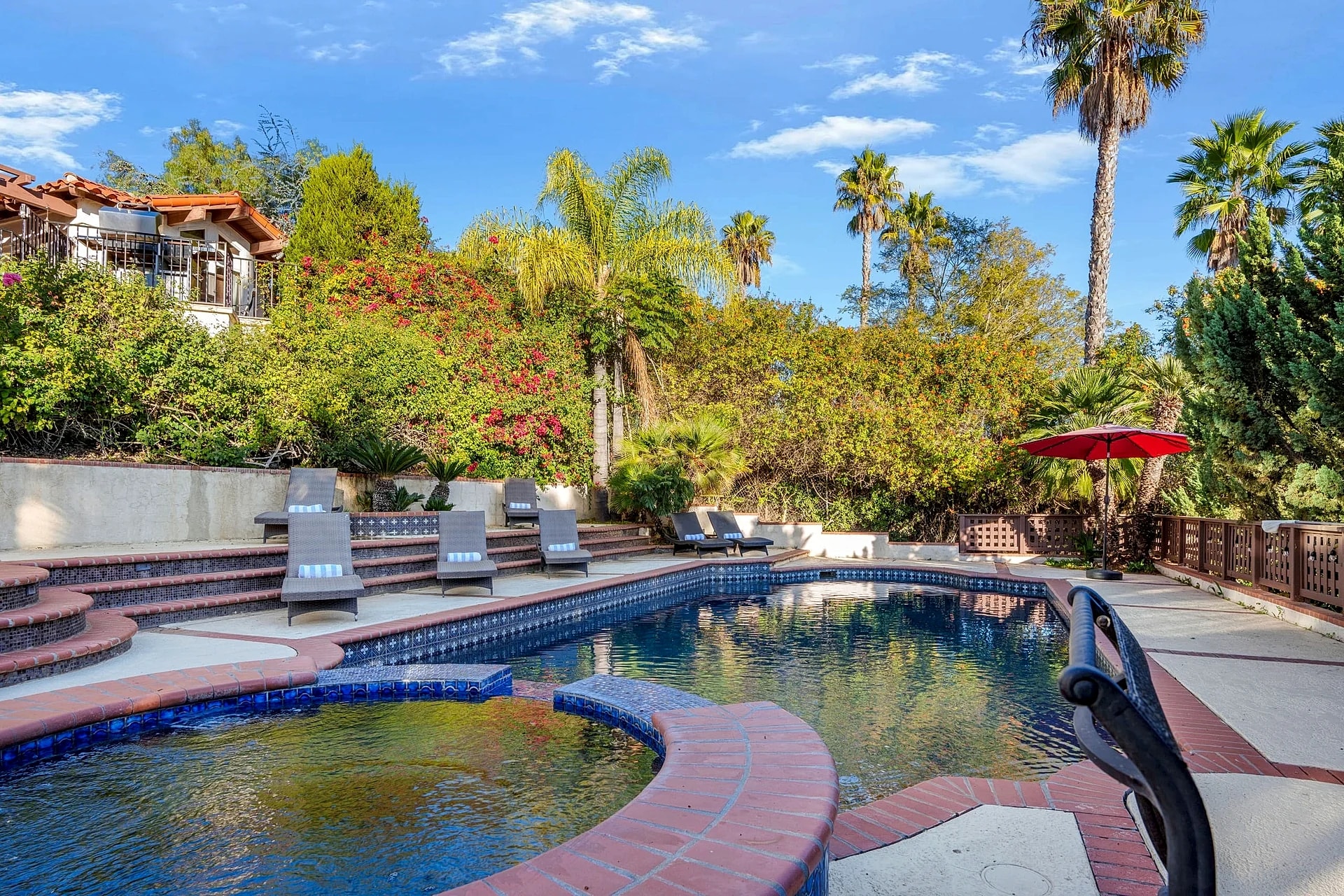 Two Estates w/ Pools, Hot Tubs, Game Rooms, Views & Tennis Court Near Wineries in Elfin Forest, California, United States — photo 2