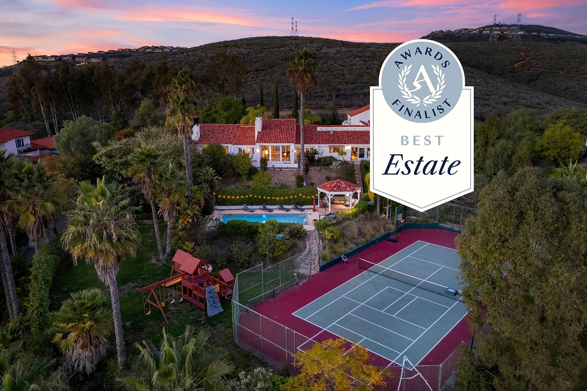Resort-Style Estate • Pool + Game Room + Tennis Court | The Tennis Ranch