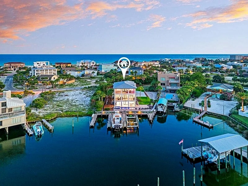 Sun Kissed | Waterfront Mansion | Boat Slips | Pool | Game Room | Beach Views in Destin, Florida, United States — photo 5
