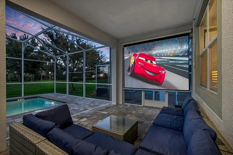 Magical Movies Under The Stars | ChampionsGate Resort Vacation Pool Home