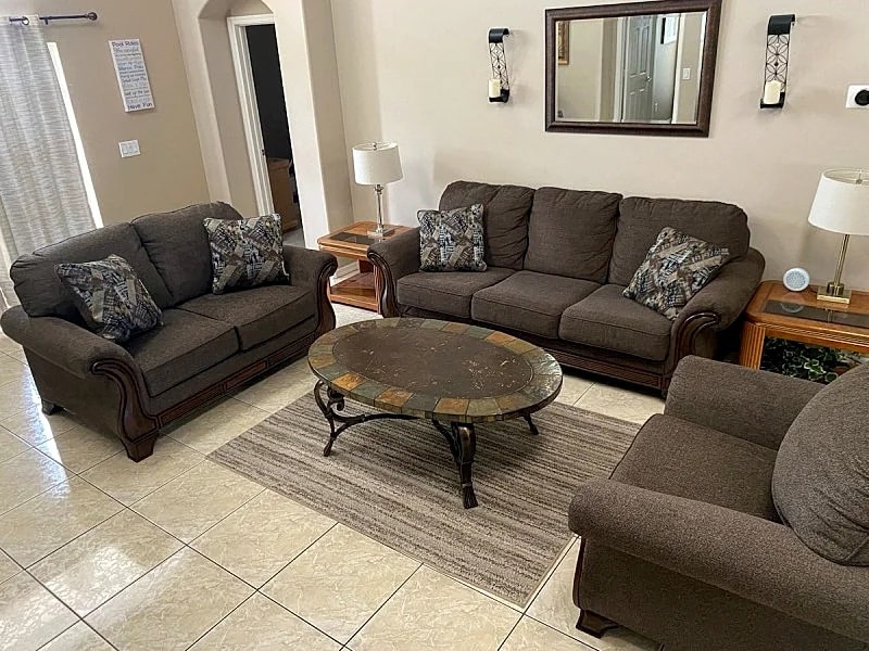 Close to Disney 5-Bedroom in Solona with free heated pool. New bedroom furniture in Davenport, Florida, United States — photo 3