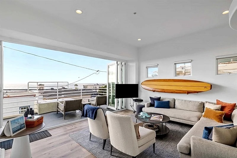 Stylish Ocean-View Townhome Just Steps from the Sand in Prime Manhattan Beach with Parking in Manhattan Beach, California, United States — photo 2