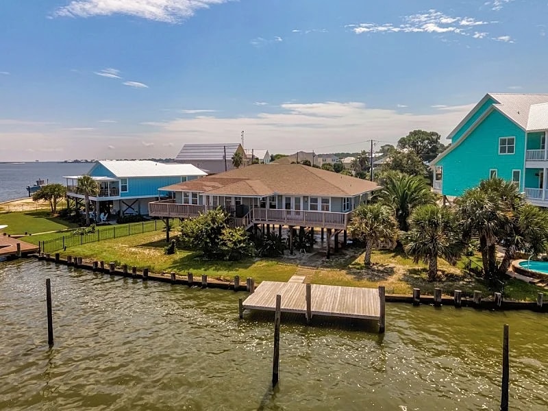 Bay Dream Bliss, Unit B - Waterfront, Indian Bay! Bring the crab traps! in Dauphin Island, Alabama, United States — photo 3