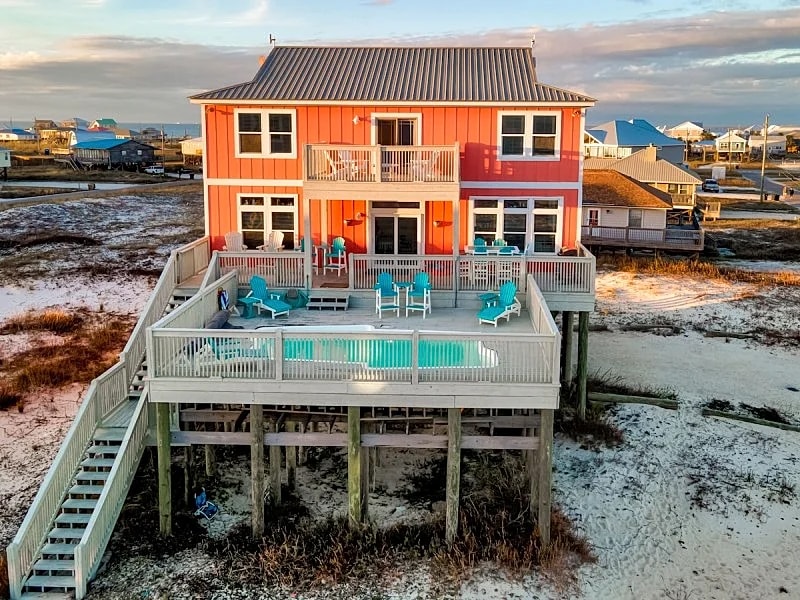 Private Pool, Gulf View Beach House - Wave Loudest