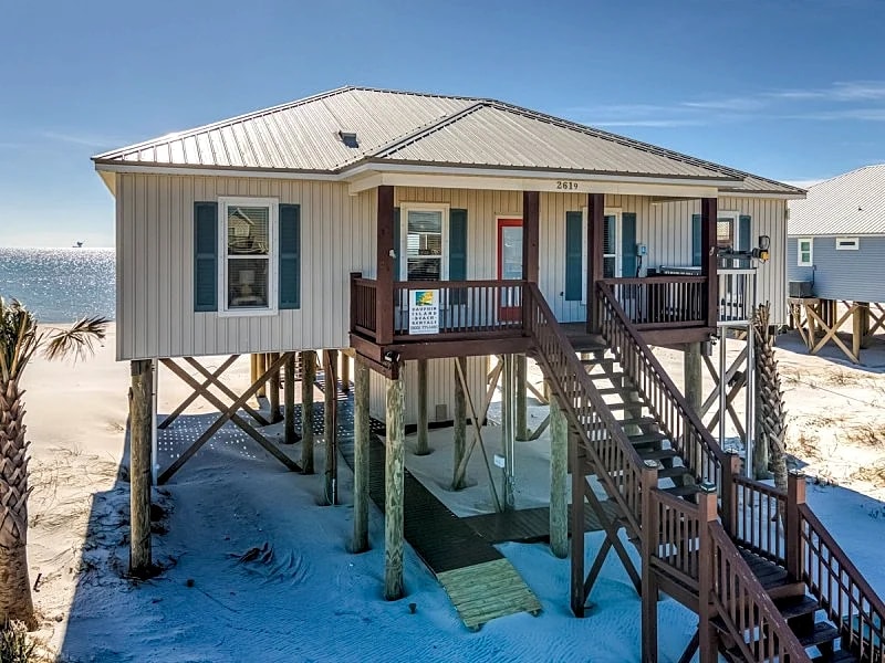 Private gulf front pool, pet-friendly, on beach! - Sonny Side