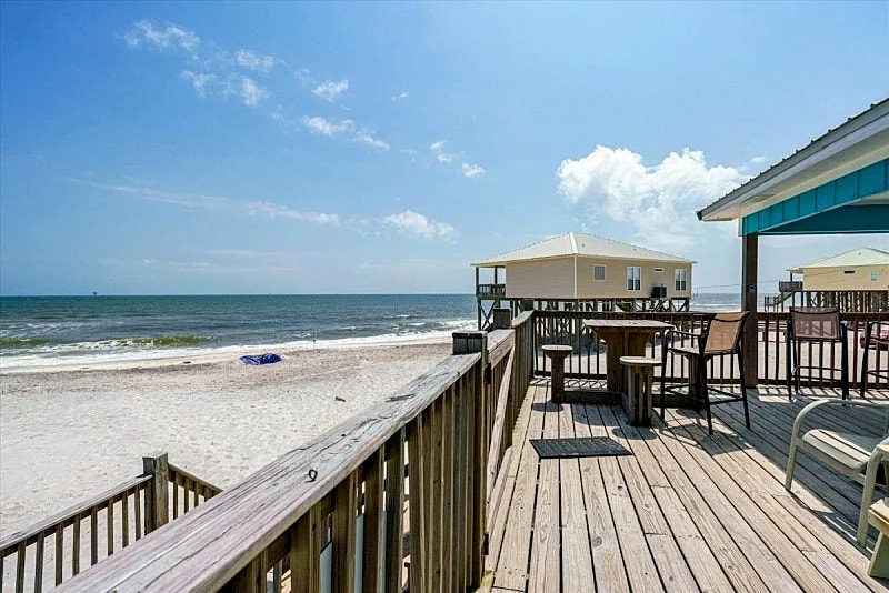 Gulf of Mexico Beach Cottage - Direct Gulf views from nearly every room! in Dauphin Island, Alabama, United States — photo 2