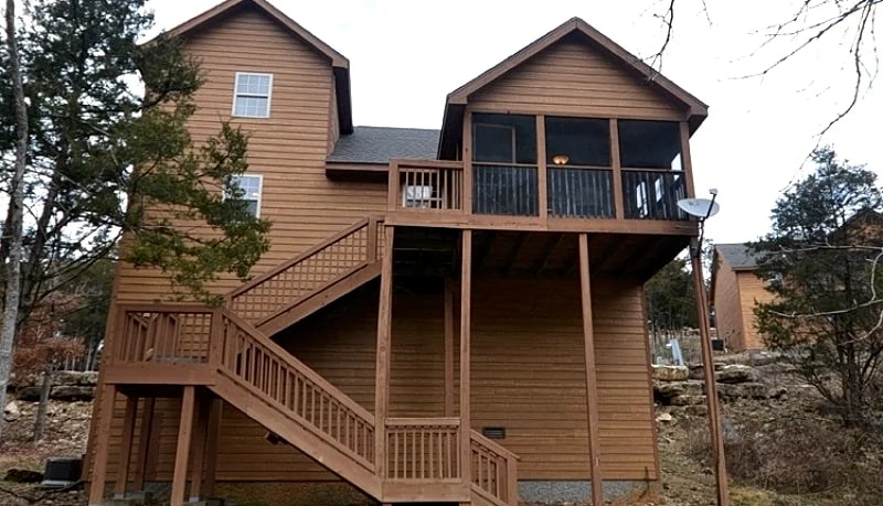 2 Br Roark Creek Cabin End Unit in Branson West, Missouri, United States — photo 2