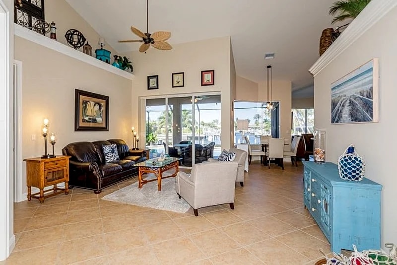 Stunning Waterfront Home at 1284 N Collier Blvd, 3BR + Den, Pool & Breathtaking Views in Marco Island, Florida, United States — photo 5