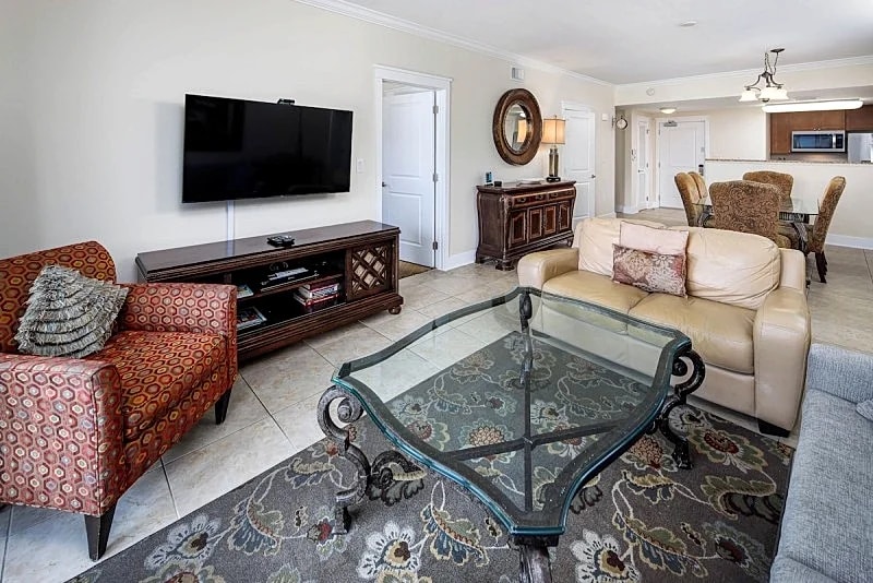Waterscape B310: Beautiful 2bed/2.5 bath, beach view, lazy river, free movies in Fort Walton Beach, Florida, United States — photo 2