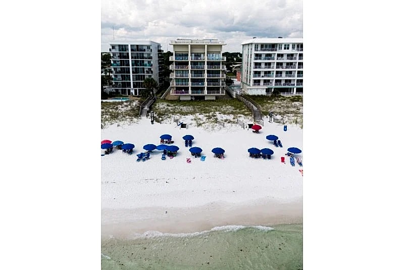 Gulfside 203: Wrap Around Balcony, Gorgeous Upgrades - Flooring and Furniture in Fort Walton Beach, Florida, United States — photo 3