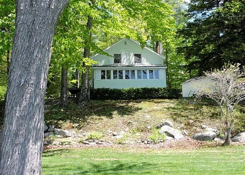 Classic, old fashioned waterfront camp on Lake Winnipesaukee, NH