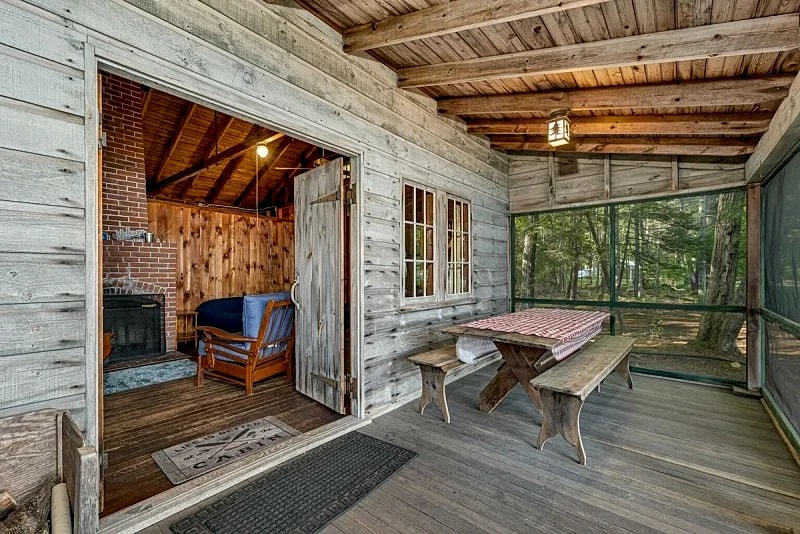 Newly Listed Pet Friendly Cabin on Lake Winnipesaukee with Dock Sleeps 4 in Moultonborough, New Hampshire, United States — photo 3
