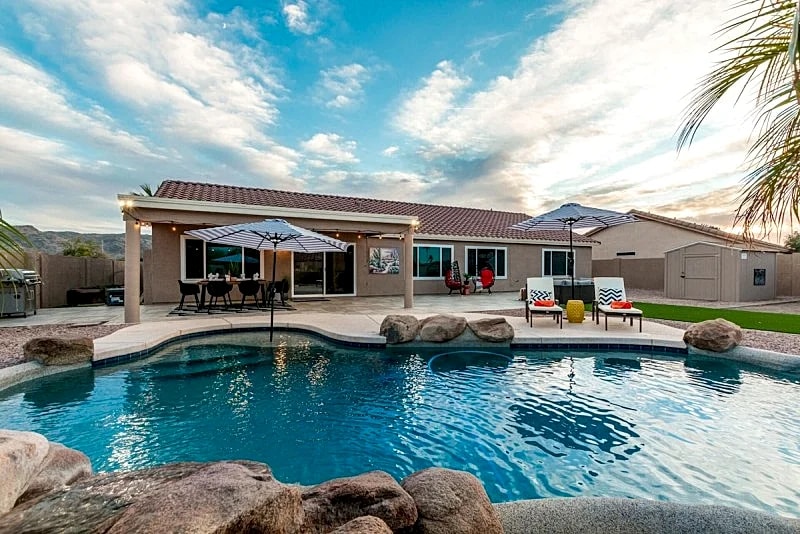 Phx Pool Home! Game Room and Kids Playset!