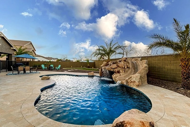 Gilbert Heated Pool Home w/ Slide Foosball, Putting Green
