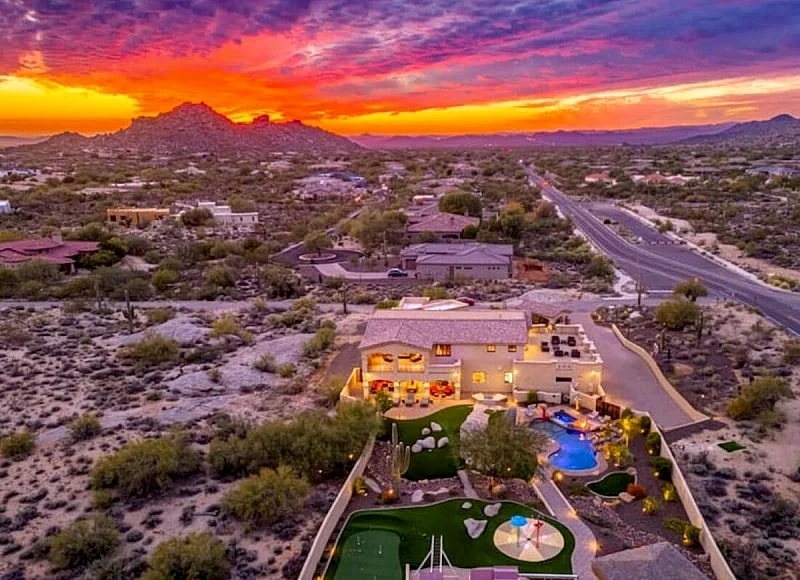 3Million$ Mind BlowingEstate +PuttingGreen+SportsCourt+SplashPad+Playset+Pool+Spa in Scottsdale, Arizona, United States — photo 5