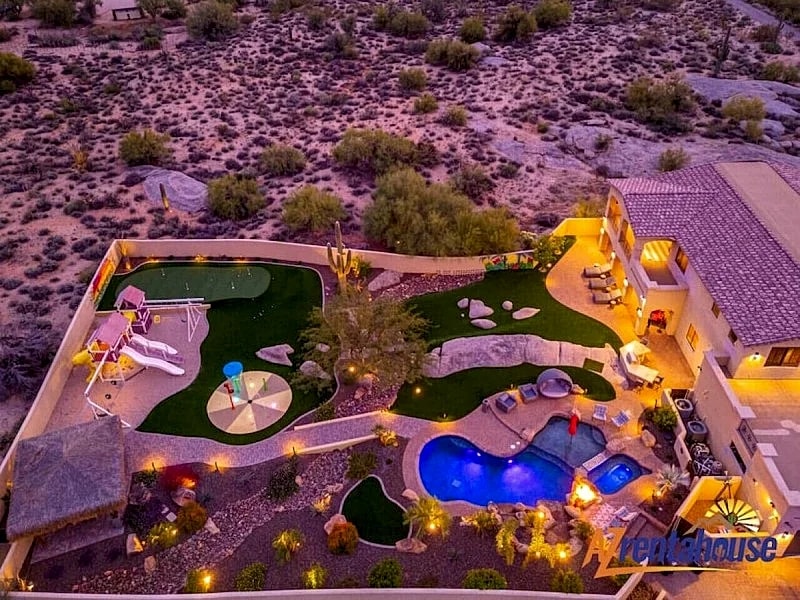 3Million$ Mind BlowingEstate +PuttingGreen+SportsCourt+SplashPad+Playset+Pool+Spa in Scottsdale, Arizona, United States — photo 2
