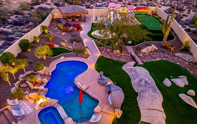 3Million$ Mind BlowingEstate +PuttingGreen+SportsCourt+SplashPad+Playset+Pool+Spa in Scottsdale, Arizona, United States — photo 3