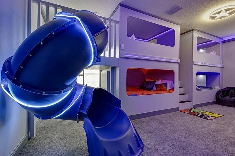 Luxury Custom Villa With Arcade Room, Amazing Custom Bunk Beds & Golf Course Views in Kissimmee, Florida, United States — photo 2