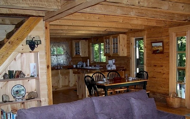 Cabin at Falls Romantic All Seasons Wonderland in Bristol, New Hampshire, United States — photo 2