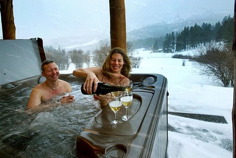 Luxury Log Cabin_Bridger Vista Lodge_ask to save in Bozeman, Montana, United States — photo 5