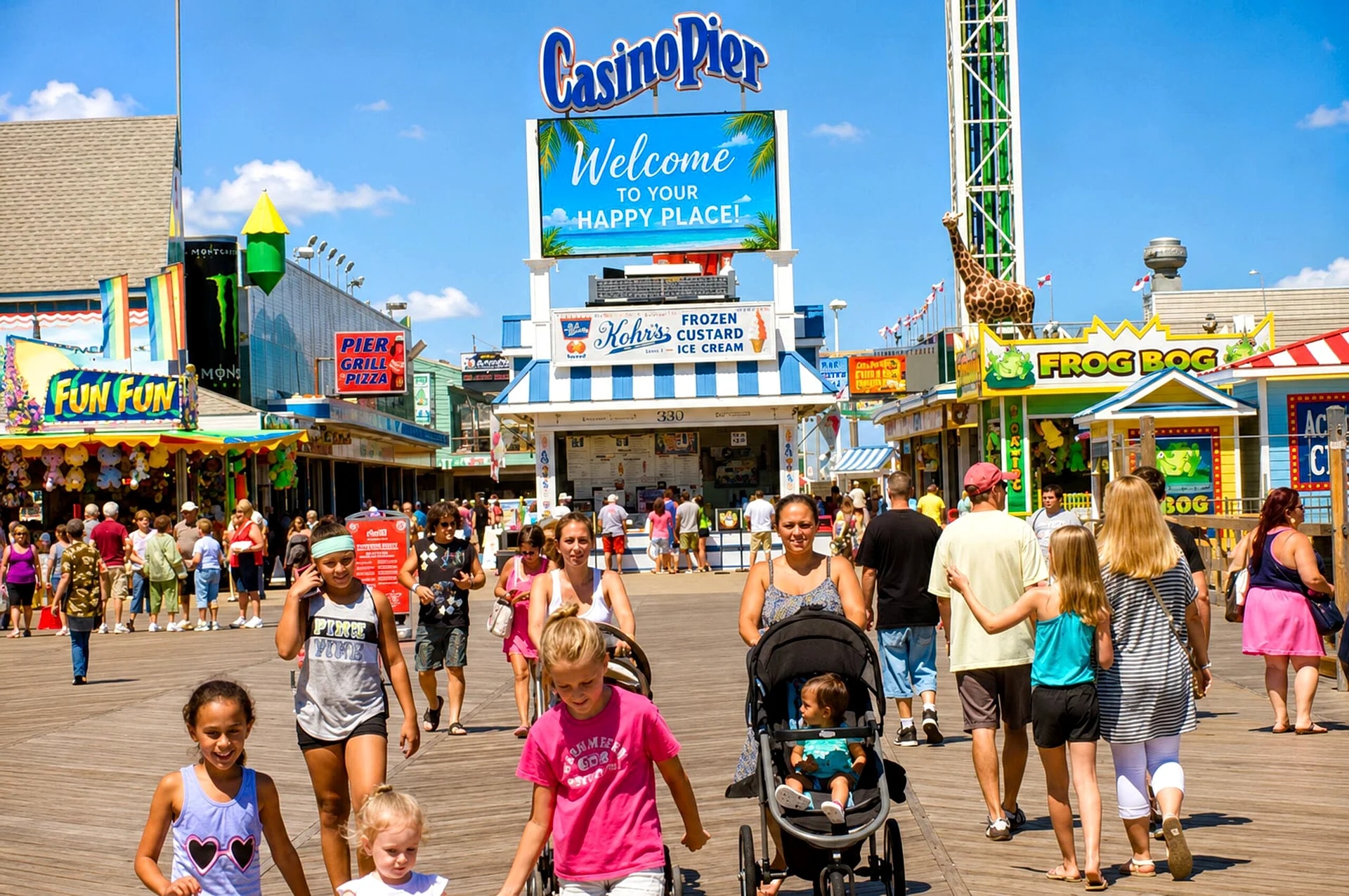 Beach Block 4 bdrms/2bths Steps to the Beach! in Seaside Heights, New Jersey, United States — photo 4