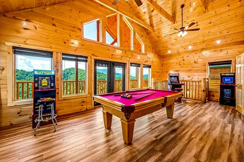 Cloud Splash: Indoor Heated Pool, Game Room, Fireplace in Sevierville, Tennessee, United States — photo 5