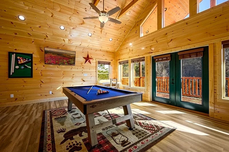 Timber River Cabin w/ Indoor Pool, Game Room, Fireplace in Pigeon Forge, Tennessee, United States — photo 2