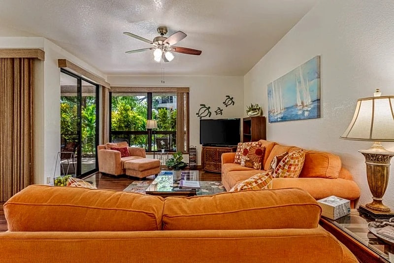 SPECTACULAR !! Ground Floor Condo Sleeps 5 Golf ,Tennis ,.Gym Pool, Jacuzzi in Waikoloa Village, Hawaii, United States — photo 2