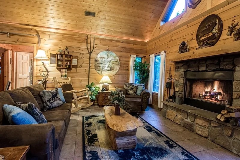 Cedar Cove Cabin, Overlooking pool & playground, Thunder Ridge Arena in Ridgedale, Missouri, United States — photo 3