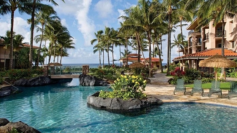 Marriott's Waiohai Beach Club, Oceanfront resort! 2 bedroom villa!