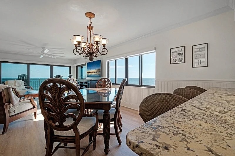Luxury, direct oceanfront top-floor corner with wrap-around balcony and heated pool in New Smyrna Beach, Florida, United States — photo 2