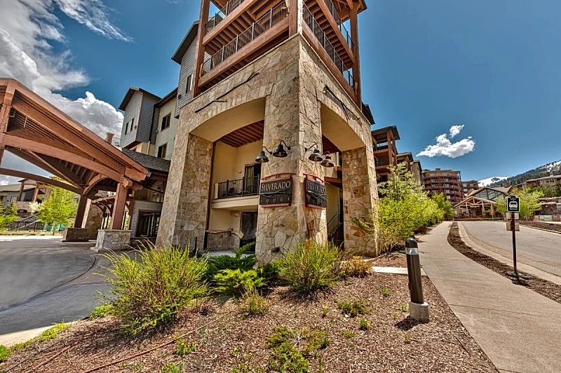 Steps to skiing, resort property, mountain views, shared hot tub, sauna, steam room 223 in Park City, Utah, United States — photo 3
