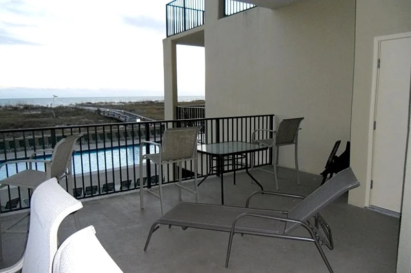 Lobby level, over-sized balcony overlooking pool, Gulf & beach! in Orange Beach, Alabama, United States — photo 3