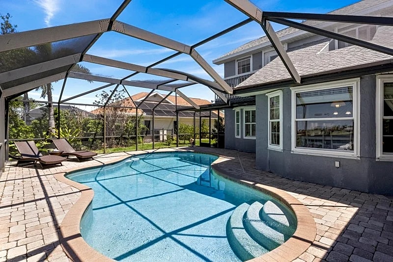 CCVS - Villa Frangipani – Romantic Key West–Style Lakefront Retreat in Cape Coral in Cape Coral, Florida, United States — photo 4