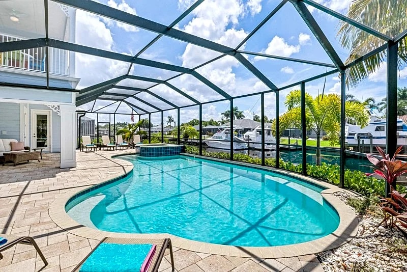 CCVS - Luxury Villa Caribbean Breeze - Key West Style Waterfront Retreat in Cape Coral in Cape Coral, Florida, United States — photo 3
