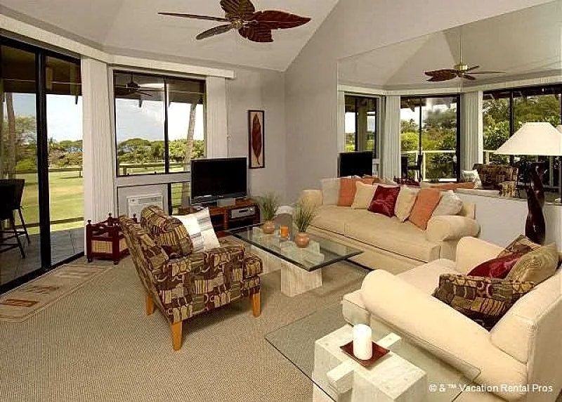 Grand Champions 144, 3 Bedrooms, Ocean and Golf Views, 2 Pools, Sleeps 6 in Kihei, Hawaii, United States — photo 4