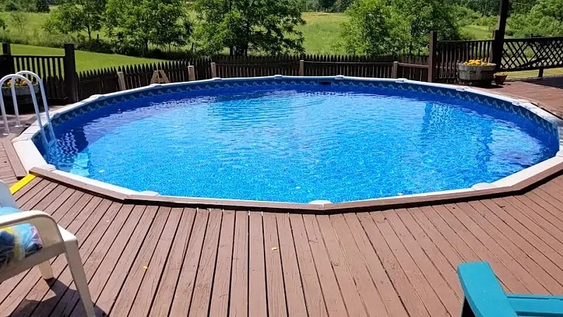 Chittenango Falls: Backyard-Pool/Patio/4.5 acres in Cazenovia, New York, United States — photo 2