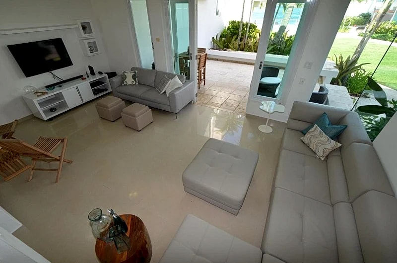 Luxury 3-level Ocean Front Condo at the Exclusive Las Balandras in Vega Alta, Dorado, Puerto Rico — photo 4