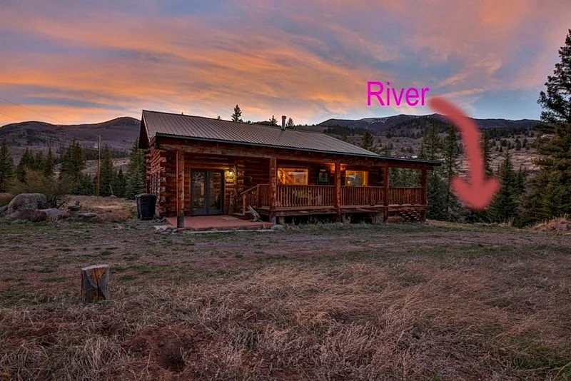 Log Cabin on Rio Grande River 4BR-2BA in Creede, Colorado, United States — photo 2
