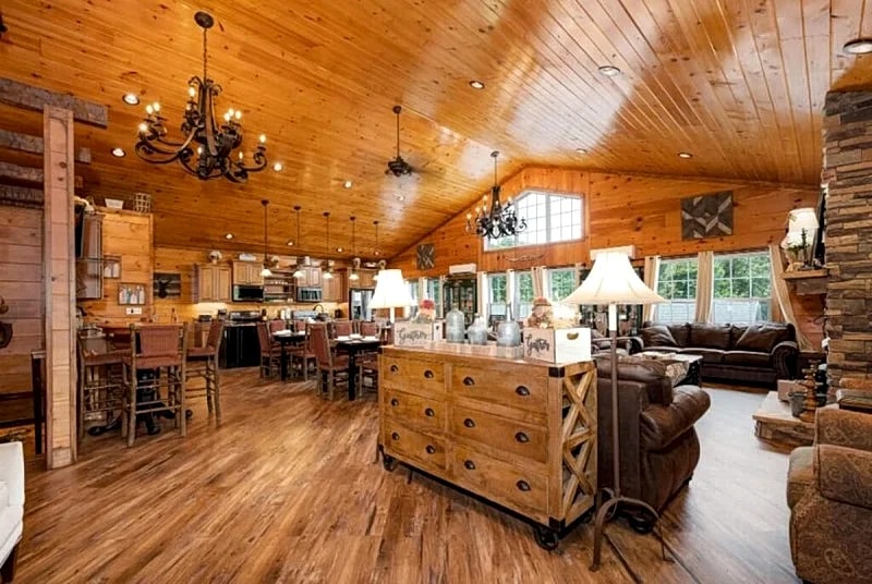 The Pool Lodge - Dollywood, 2 Million Dollar Cabin, Heated Pool, Sleeps 36! in Sevierville, Tennessee, United States — photo 3