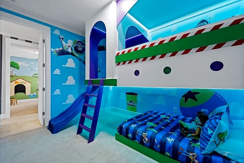 Theater/Games Room | Themed Bedrooms | Reunion Membership in Kissimmee, Florida, United States — photo 4