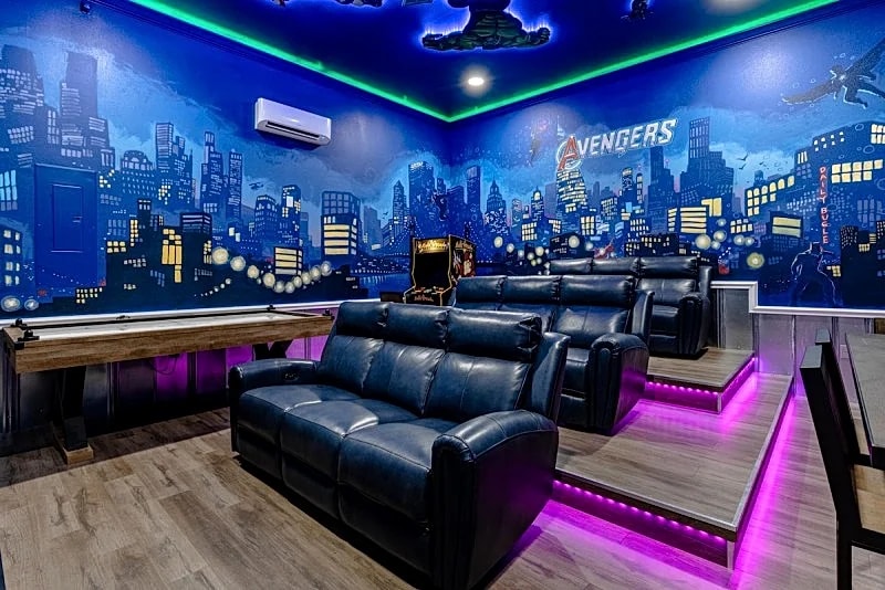 Excitement Escape | Theater Room | Themed Bedrooms | Reunion Membership in Kissimmee, Florida, United States — photo 4
